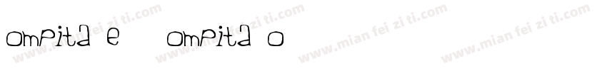 Compita Se FSP DEMO Compita BoldmiB字体转换